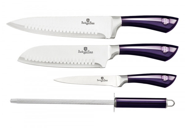 BERLINGERHAUS Sada nožů nerez 4 ks Carbon PRO Line BH-2495 BH-2496