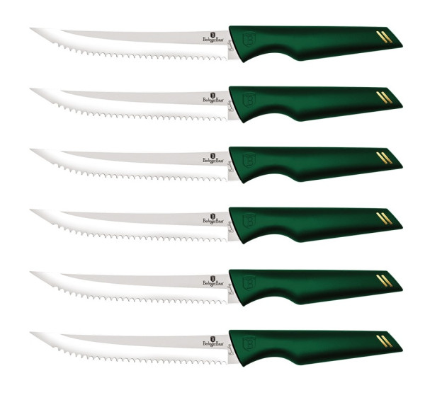 BERLINGERHAUS Sada steakových nožů nerez 6 ks Emerald Collection BH-2785