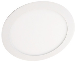LED svítidlo podhledové kruhové, bílý rámeček, 24W 2050 lumen studená bílá, 230V