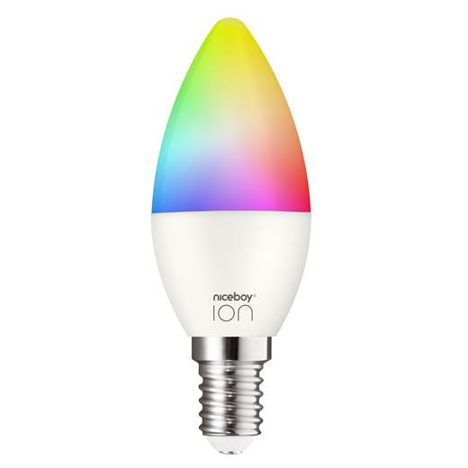 Chytrá žárovka Niceboy ION SmartBulb Color 5,5W - E14