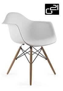 Designová židle G21 Lumber White